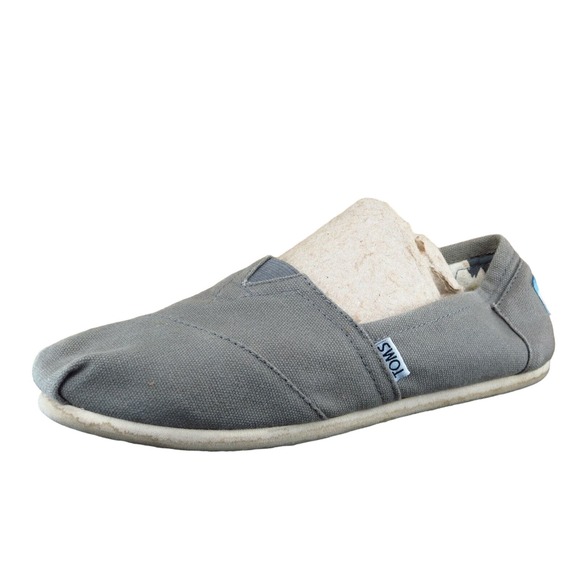 Toms Size 7.5 M Brown Round‎ Toe Flat Fabric Women - Picture 1 of 7